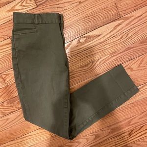 Banana Republic Size 0 Sloan Cropped Women’s Work Pant